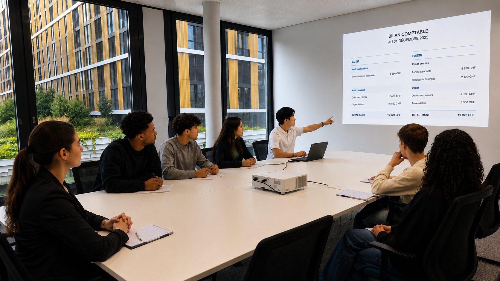 Equipe comptabilité